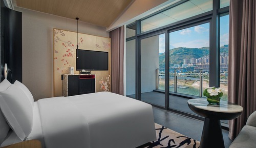Standardzimmer, 1 Queen-Bett, Flussblick