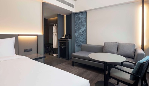 Superior-Zimmer, 1 Schlafzimmer, Nichtraucher, Stadtblick