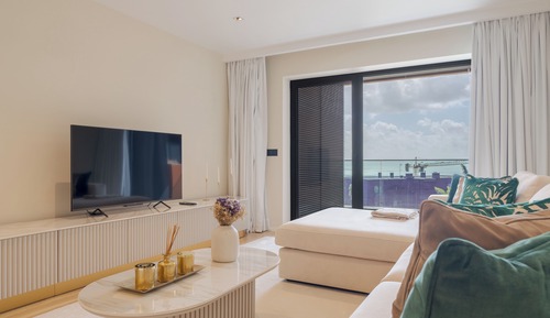 Deluxe-Apartment, Balkon, Meerblick