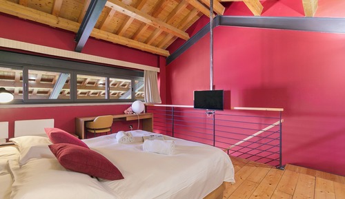 Familienzimmer, 1 Schlafzimmer (Junior Suite Borgogna - Almavite)