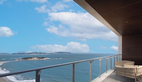 Premium-Doppelzimmer, Balkon, Meerblick