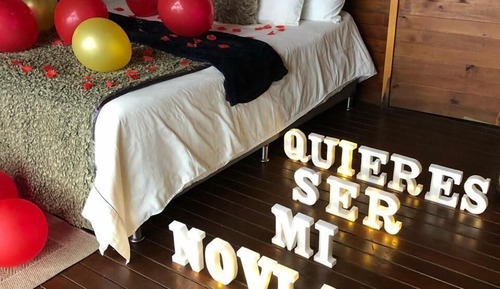 Superior-Chalet, Balkon, Bergblick