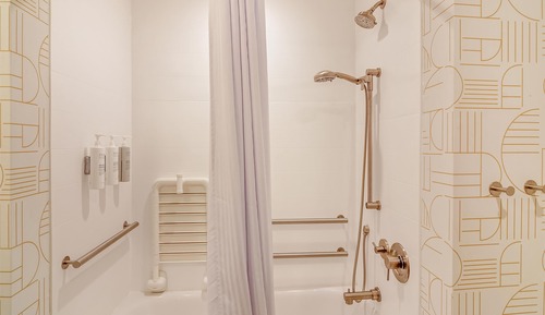 Suite, 1 King-Bett, barrierefrei, Badewanne