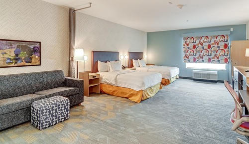 Studio, 2 Queen-Betten, barrierefrei, Badewanne (Mobility & Hearing)