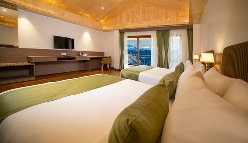 Premium-Vierbettzimmer, Talblick