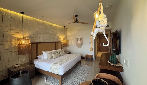 Standardzimmer, Balkon, Gartenblick