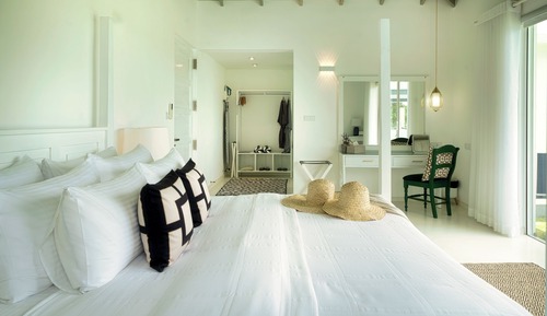 Honeymoon-Villa, Bergblick
