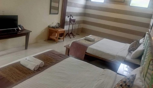 Deluxe-Doppelzimmer, 1 Schlafzimmer, Gartenblick