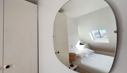 Superior-Apartment, Stadtblick