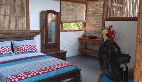 Deluxe-Ferienhütte, Terrasse, Gartenblick