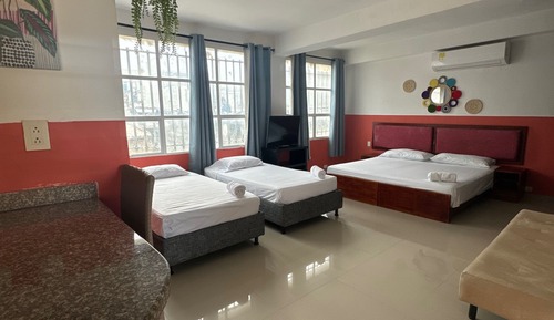 Familien-Vierbettzimmer