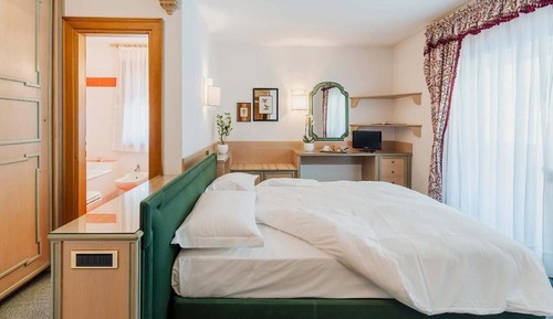 Deluxe-Doppel- oder -Zweibettzimmer, Bergblick, Turm