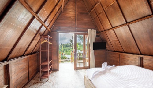 Standard-Doppelzimmer, 1 Queen-Bett, Gartenblick