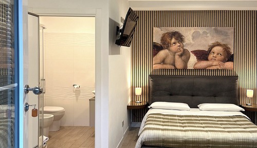 Comfort-Zimmer, Gartenblick