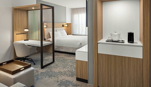 Studiosuite, 1 King-Bett und Schlafsofa (Hearing Accessible)