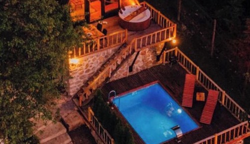 Familienbungalow, Seeblick