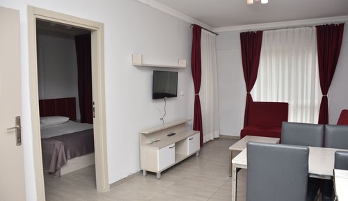Familienapartment, Balkon, Talblick