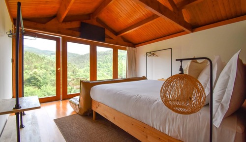 Classic-Doppelzimmer, Balkon, Flussblick