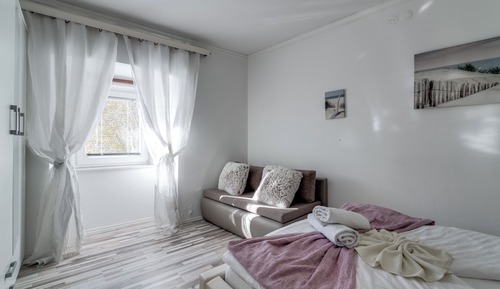 Basic-Apartment, Balkon, Meerblick
