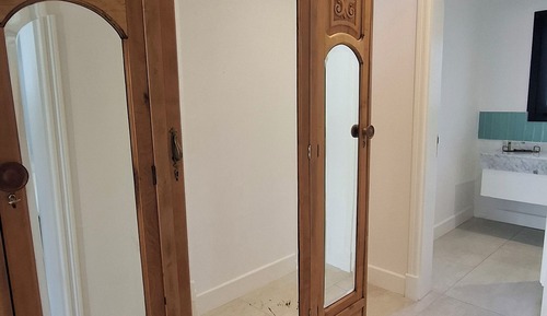 Grand-Suite, Blick auf den Innenhof