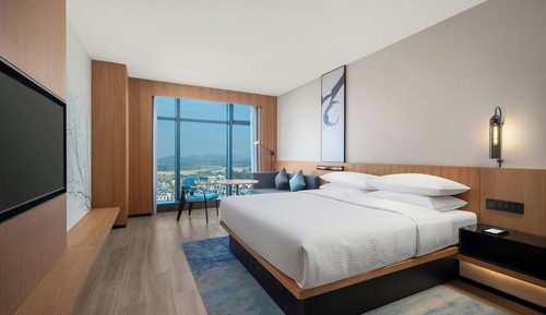 Superior-Zimmer, 1 King-Bett, Nichtraucher, Stadtblick