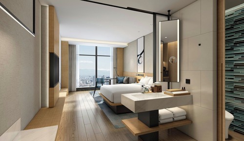 Standardzimmer, 1 King-Bett, Stadtblick