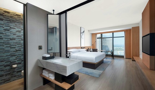 Executive-Zimmer, 1 King-Bett, Nichtraucher, Stadtblick