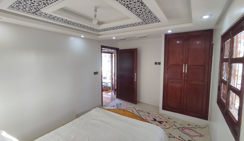 Familienapartment, Balkon, Bergblick