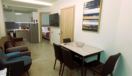 Apartment, barrierearm