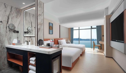 Zimmer, 1 King-Bett, Nichtraucher, Stadtblick
