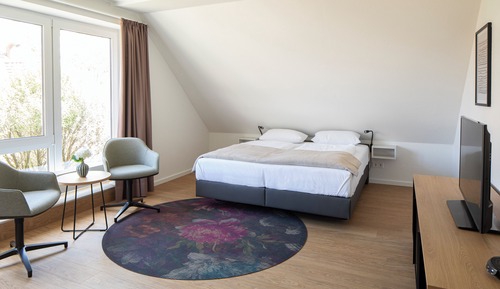 Classic-Doppelzimmer, Nichtraucher, Blick auf die Anlage