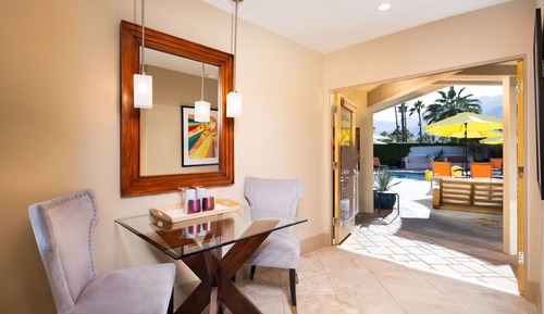 Luxury-Suite, 1 King-Bett, Whirlpool, Poolblick