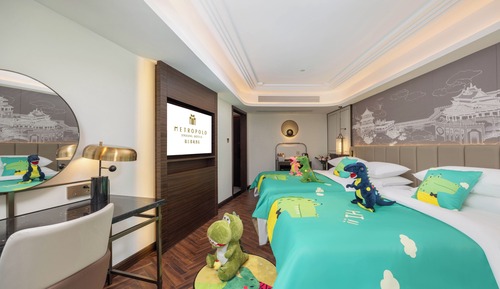 Familien-Dreibettzimmer, Hügelblick