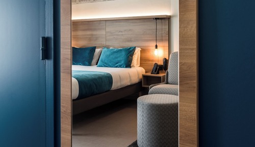 Familien-Vierbettzimmer, 1 Queen-Bett und Schlafsofa