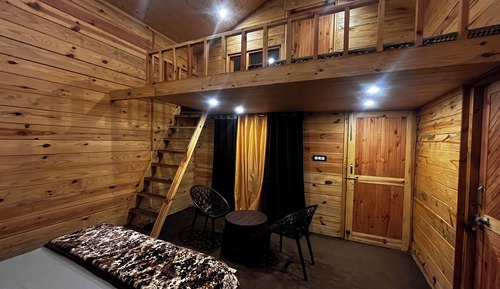 Luxury-Ferienhaus, Balkon, Bergblick