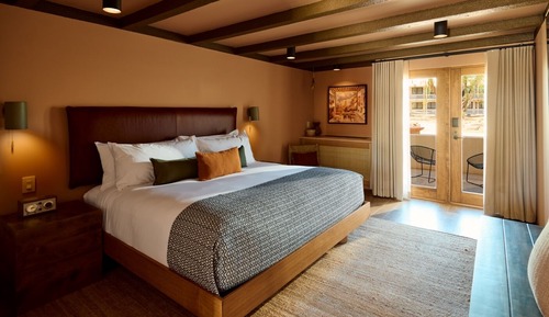 Deluxe-Zimmer, Terrasse, Poolblick