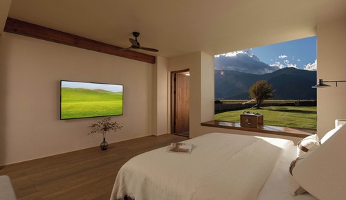 Standard-Doppelzimmer, Hügelblick