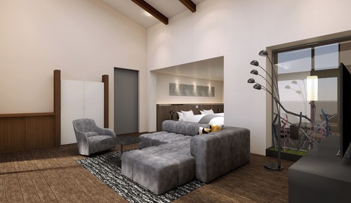 Zimmer, Nichtraucher, Meerblick (Souten, Guest room with open-air bath)