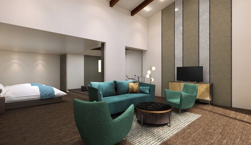 Zweibettzimmer, Nichtraucher, Meerblick (Seimei, Guest room with open-air bath)