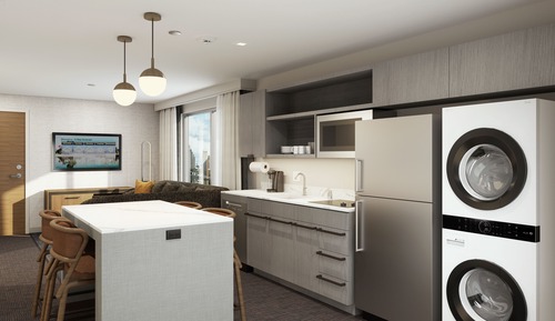 Suite, 1 King-Bett, barrierefrei (Hearing, Washer & Dryer)