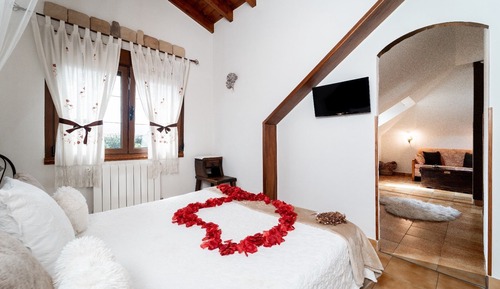 Classic-Doppelzimmer, 1 Queen-Bett, Gartenblick
