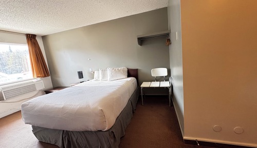Einzelzimmer, 1 Queen-Bett, barrierearm, Nichtraucher