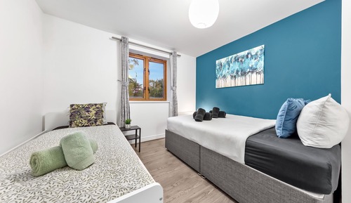 Apartment, eigenes Bad