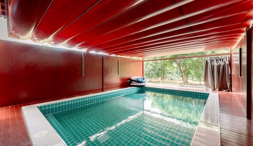 Familienvilla, 2 Schlafzimmer, eigener Pool, Poolblick