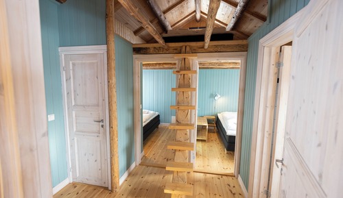 Superior-Ferienhütte, 3 Schlafzimmer, Hafenblick, Meerseite