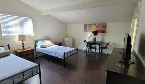 Doppelzimmer, Terrasse, Gartenblick