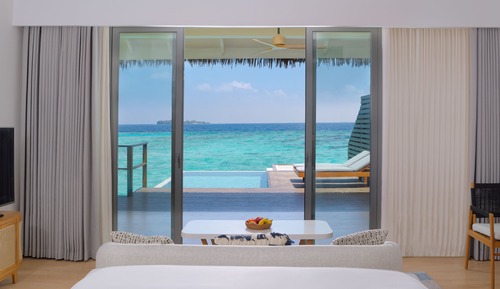 Villa, 1 King-Bett (Waterfront Pool)