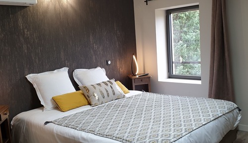 Deluxe-Doppelzimmer, 1 Queen-Bett, Gartenblick