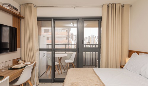 Comfort-Apartment, Stadtblick