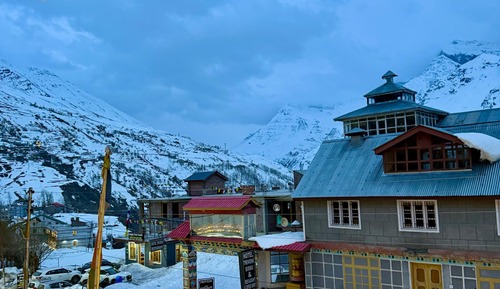 Basic-Einzelzimmer, Bergblick